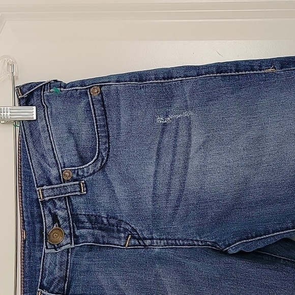 True RELIGION WHITE WASHED DISTRESSED SKINNY JEANS SIZE 28 - Picture 4 of 16